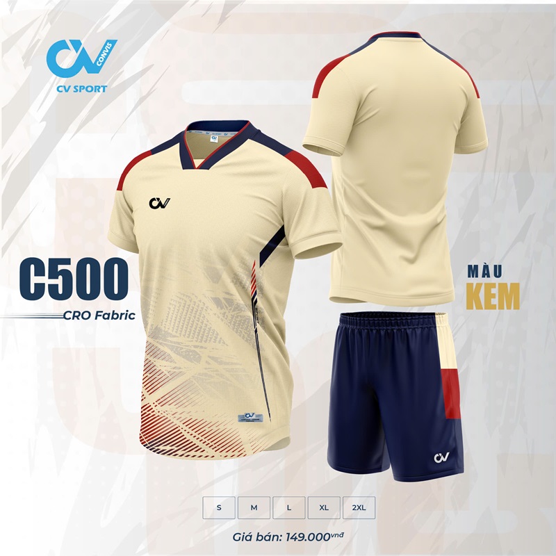 Quần áo bóng đá CV C500